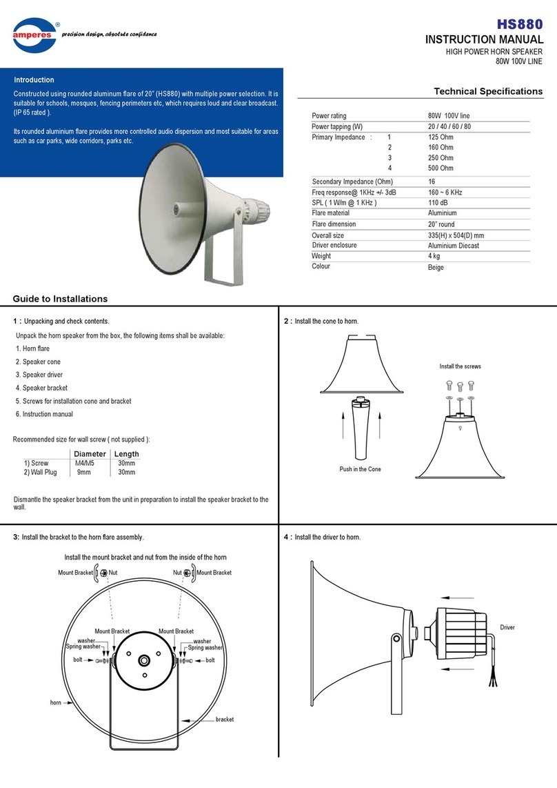 Amperes HS880 User manual