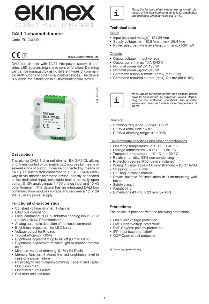 Ekinex EK-GM2-DL User manual