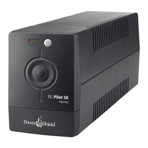PowerShield DC Pilot 50 User manual