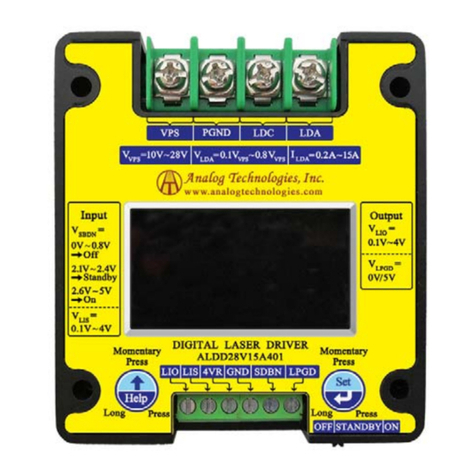 Analog Technologies ALDD28V15A401 quick start guide