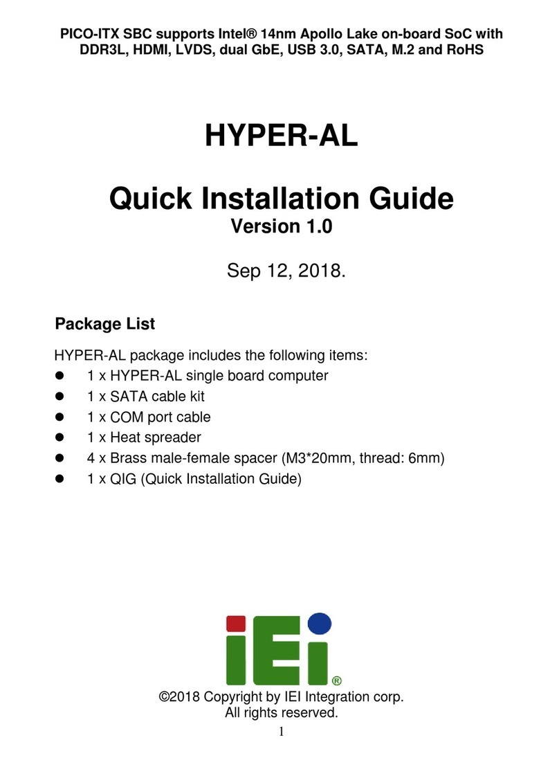 IEI Technology HYPER-AL User manual