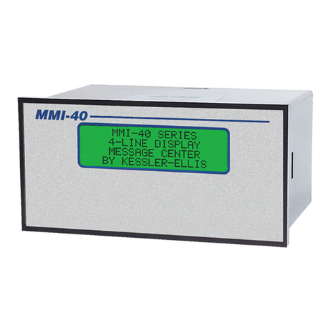KEPCO MMI-1 Series Operating and installation instructions