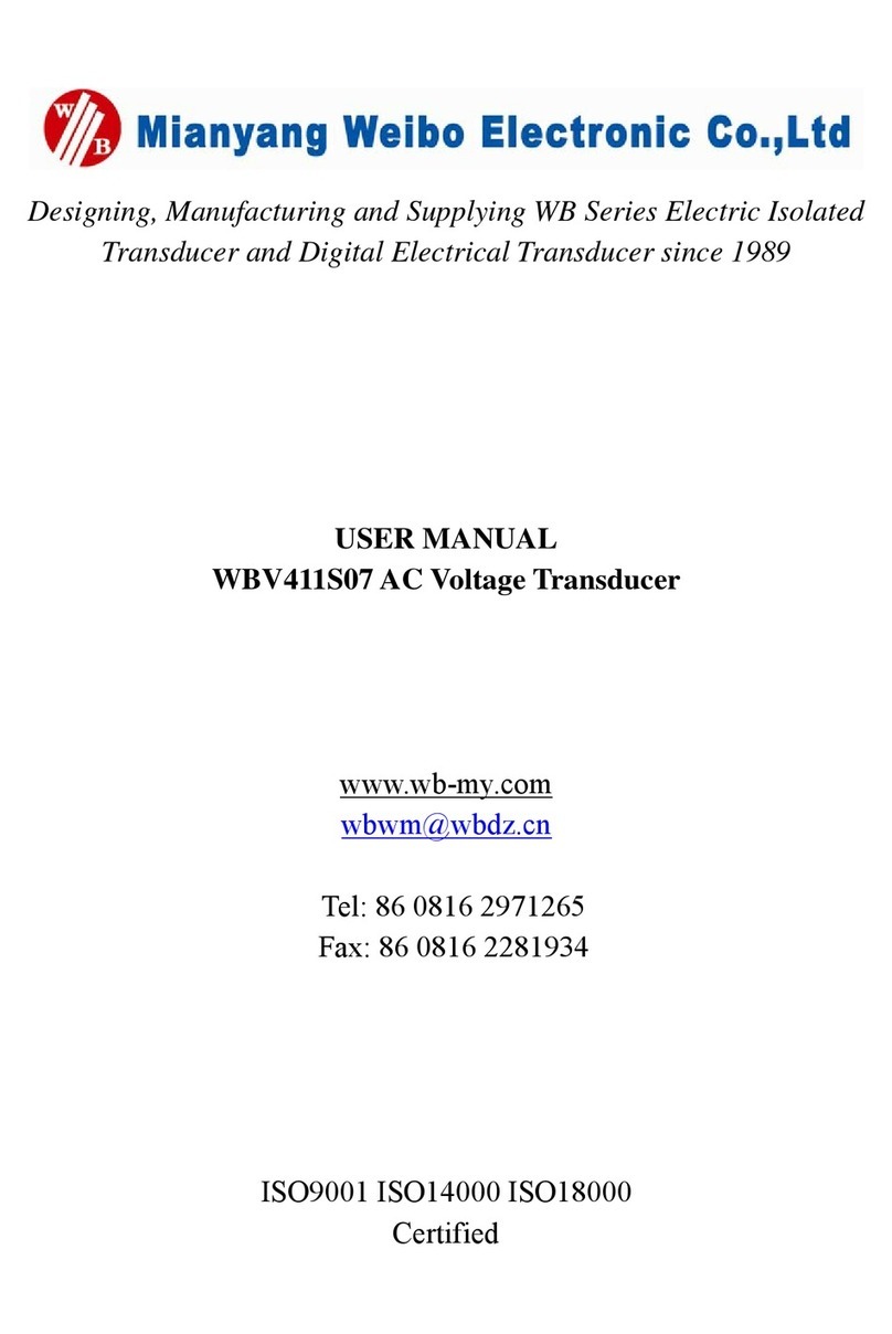 Mianyang Weibo Electronic WBV411S07 user manual Mianyang Weibo Electronic WBV411S07 user manual