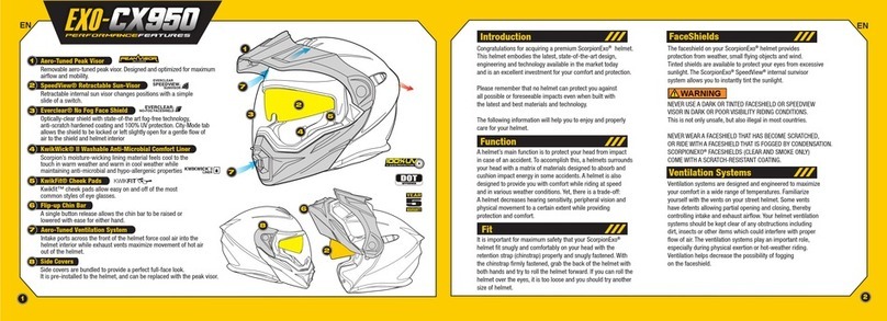 CASTLE EXO-CX950 quick start guide