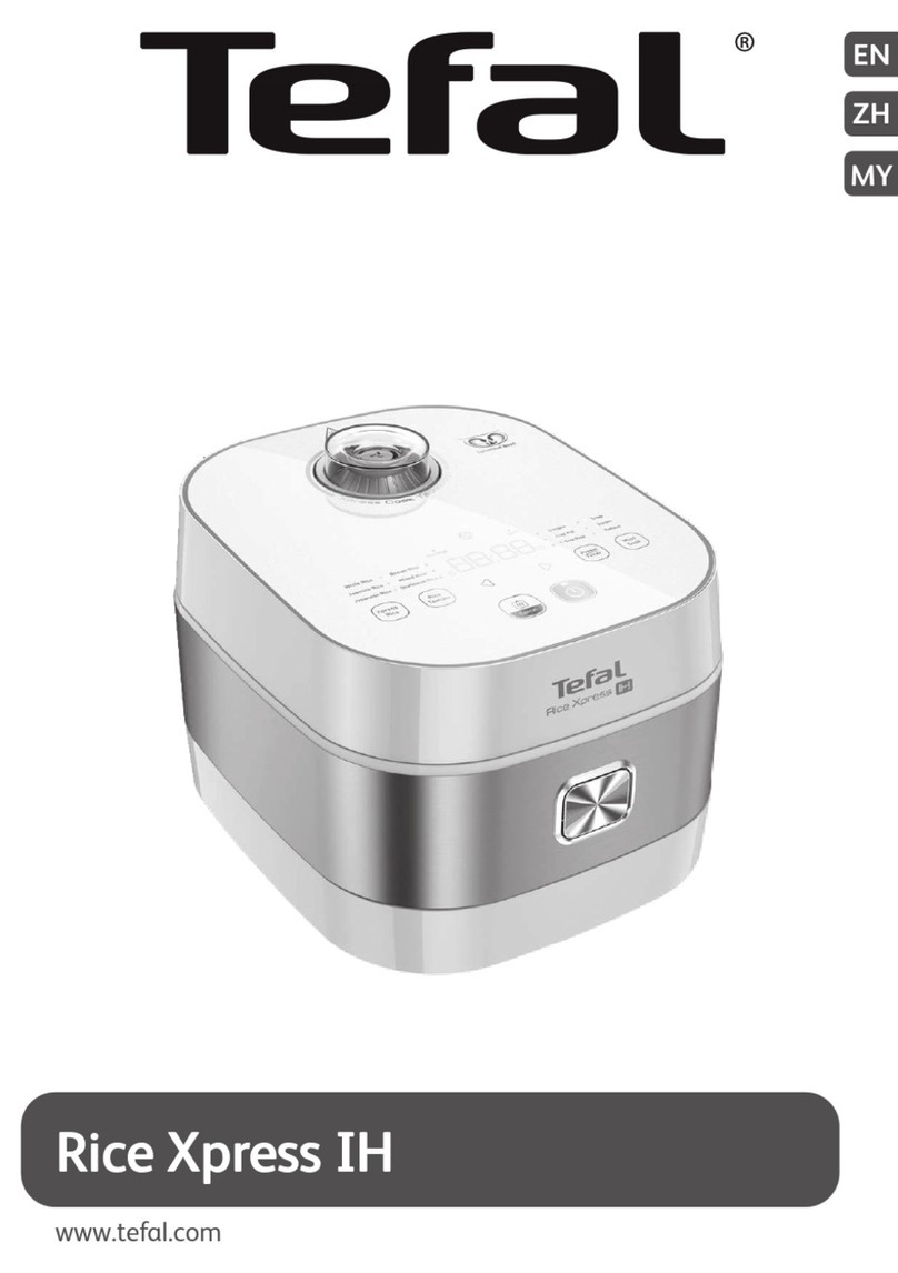 TEFAL Rice Xpress IH User manual