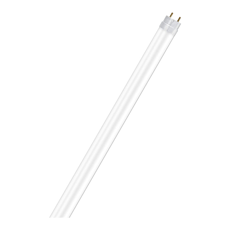 Osram SubstiTUBE ST8MS-0.6m-7.3W-840-EM quick start guide