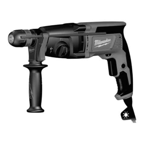 Milwaukee HEAVY DUTY PH 26 TX Original instructions
