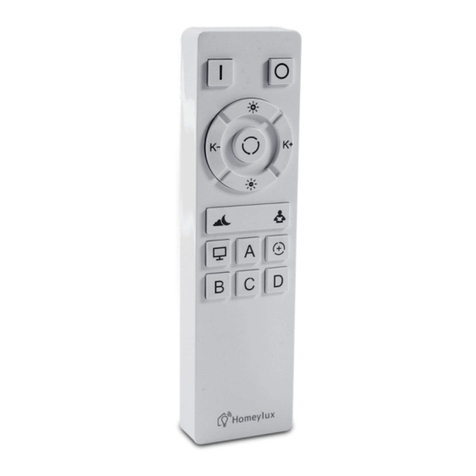 HomeyLux 4406707 User instructions HomeyLux 4406707 User instructions