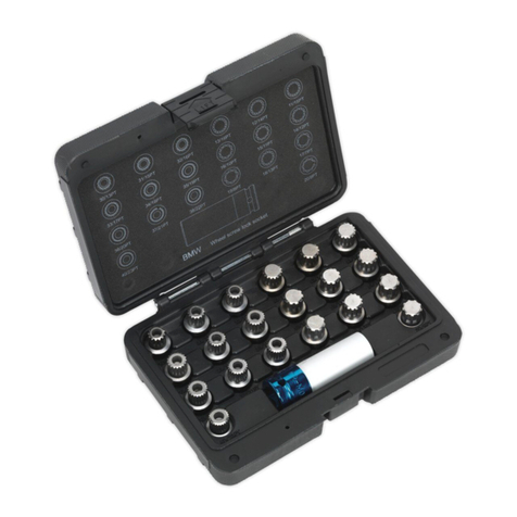 Sealey SX209 instructions