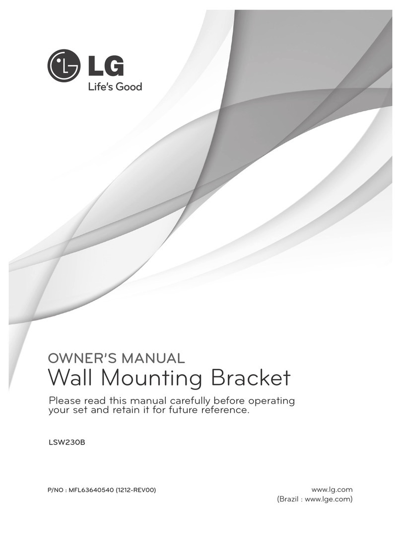LG LSW230B User manual
