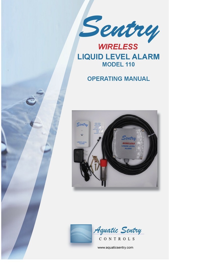 Sentry 110 User manual