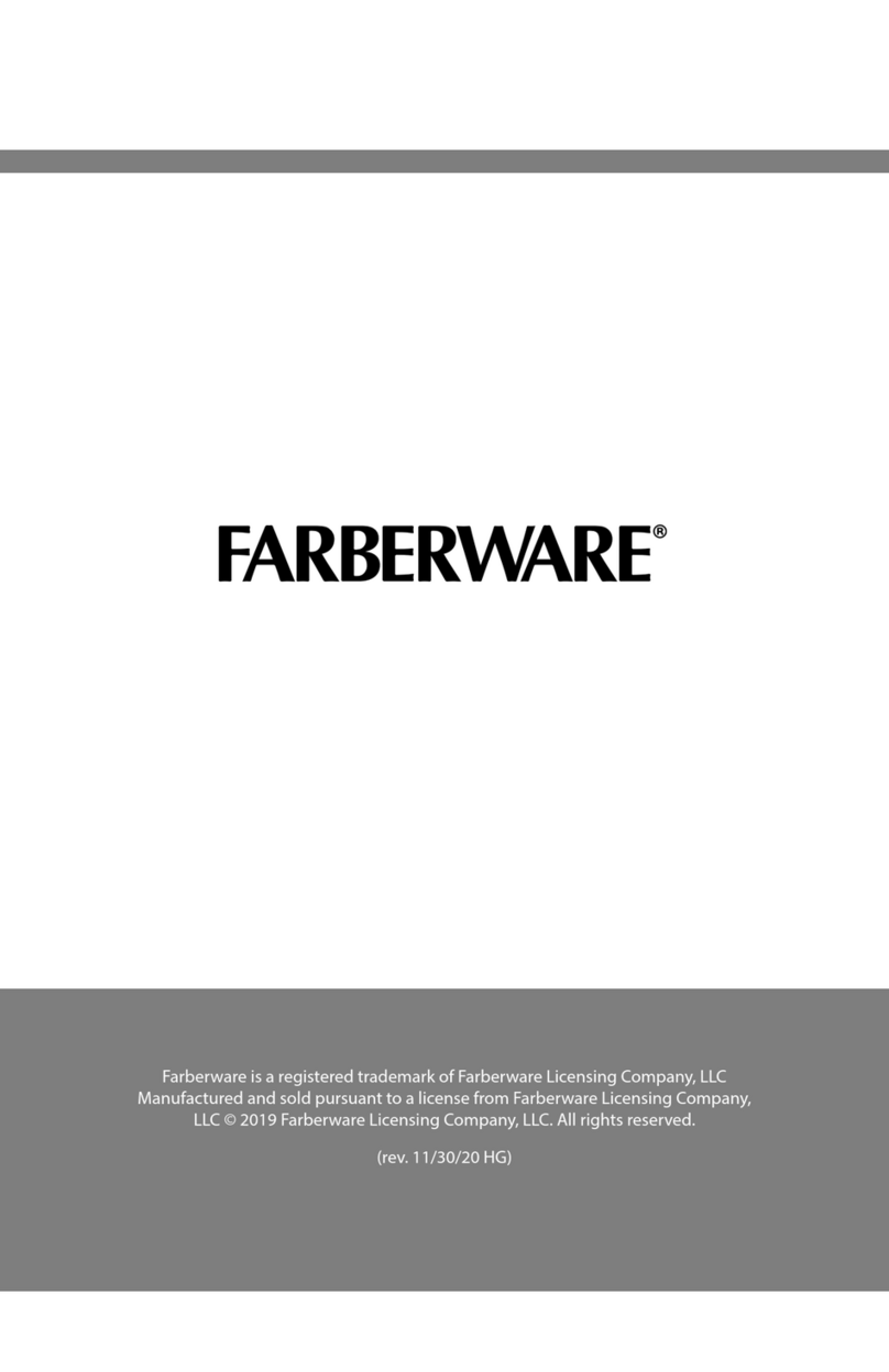 Farberware FHSC600B instruction manual
