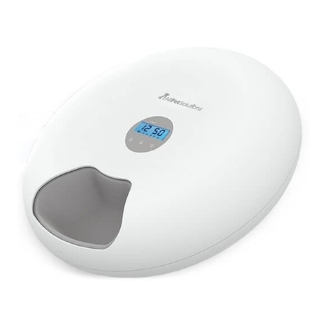 AllPetSolutions 6 Meal Automatic Pet Feeder User manual