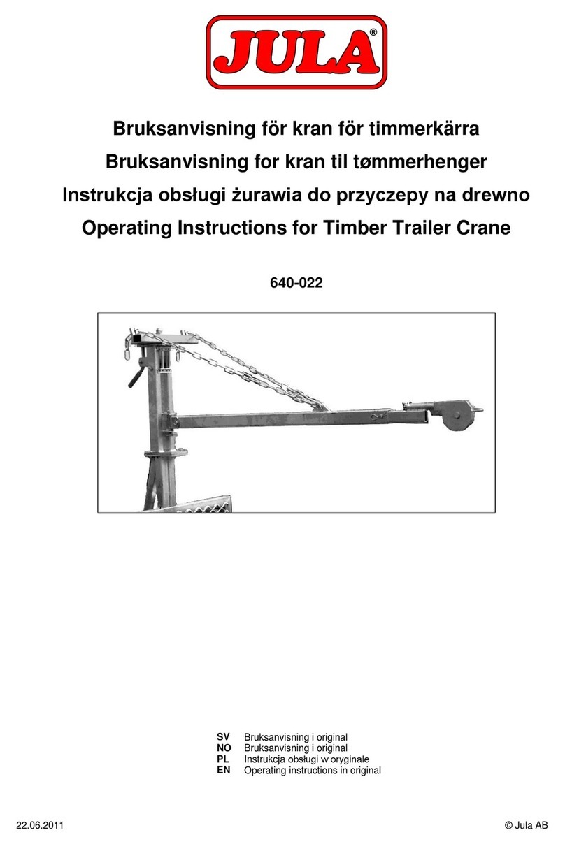 Jula 640-022 operating instructions
