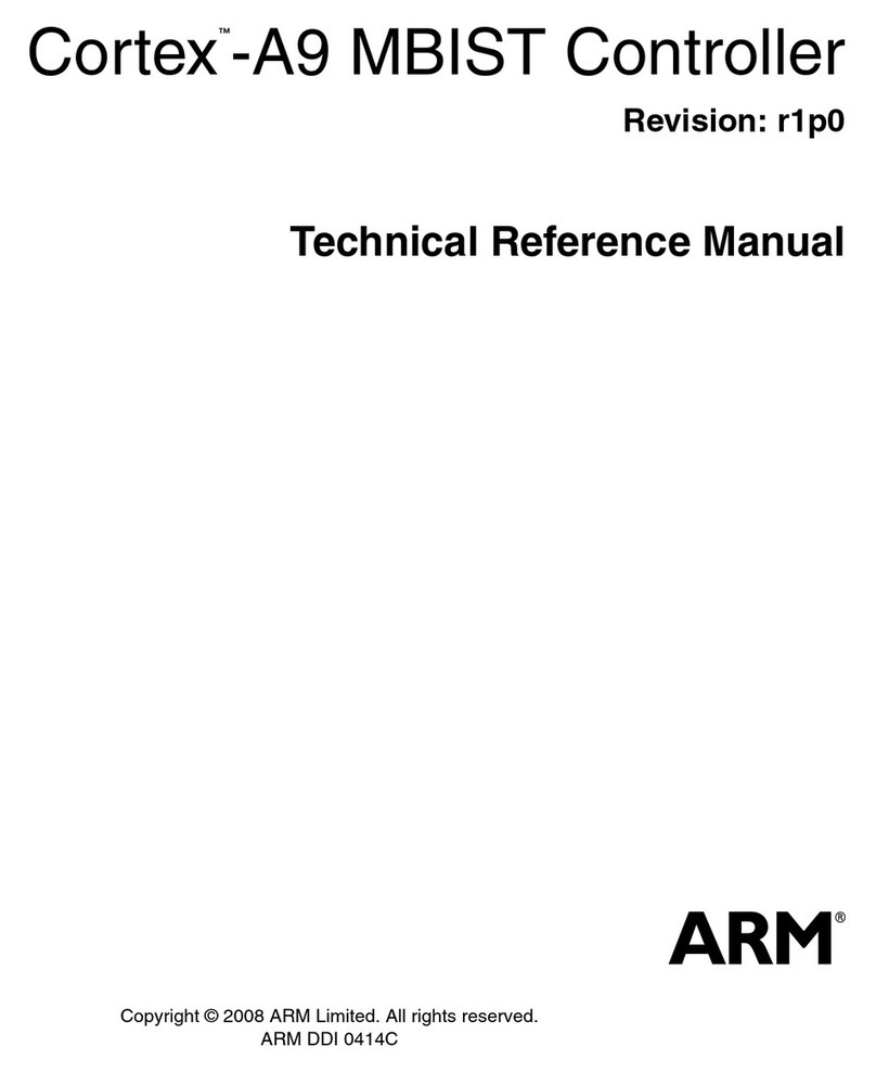 ARM Cortex-A9 MBIST Technical reference manual