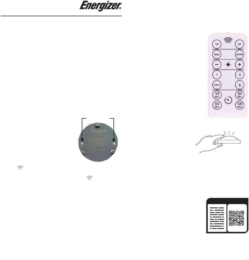 Energizer 59332-T User manual