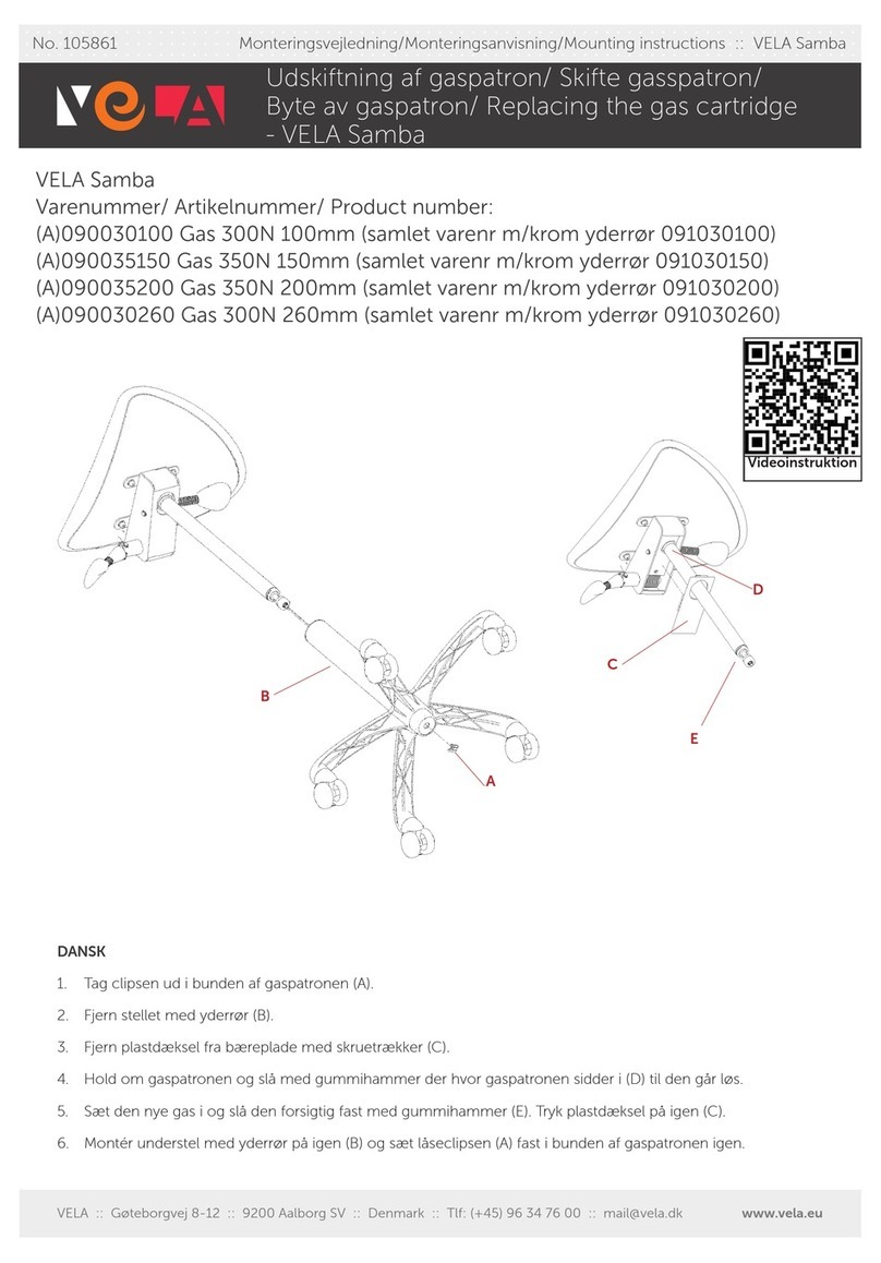 Vela Samba Mounting instructions