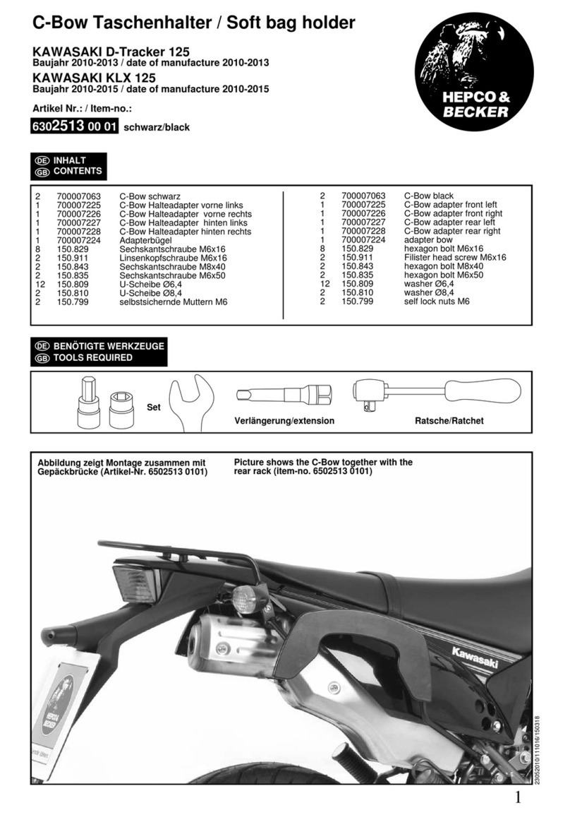 hepco & becker 6302513 00 01 User manual hepco & becker 6302513 00 01 User manual
