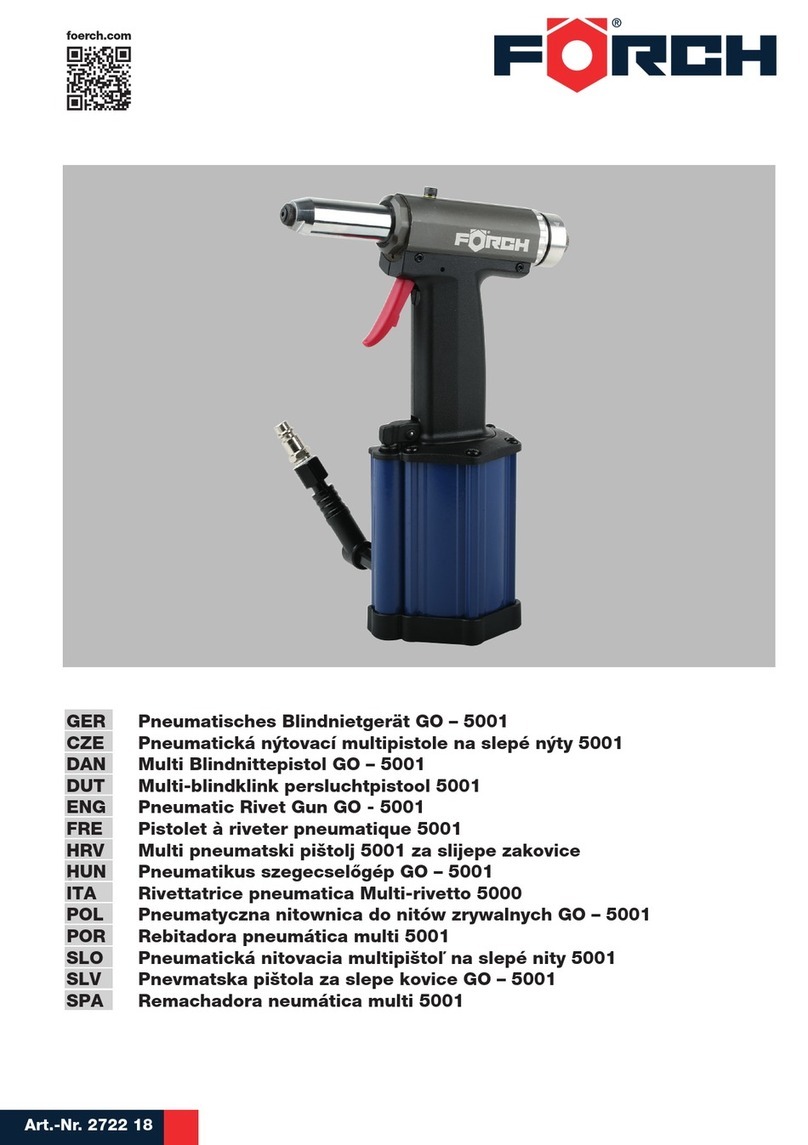 Forch GO-5001 User manual