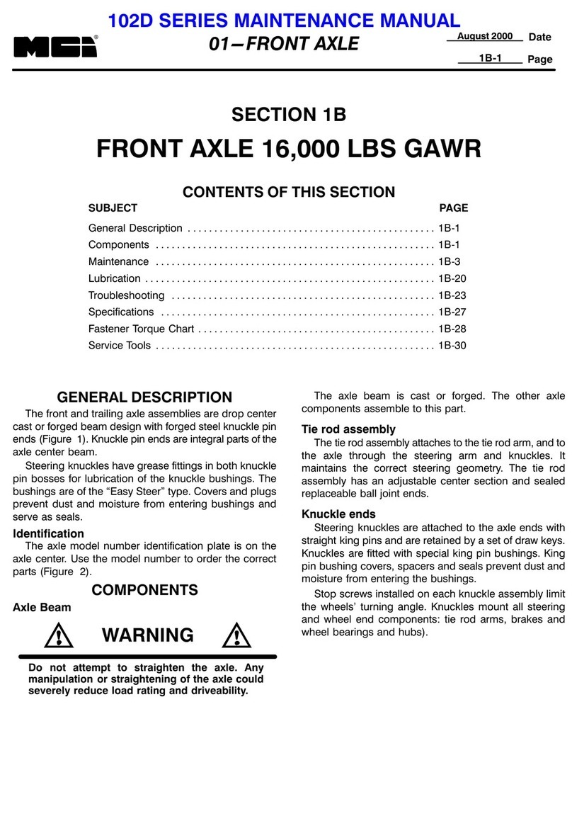 MCi 102D Series Maintenance manual