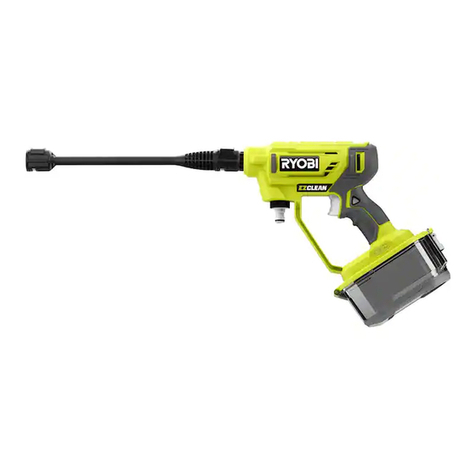 Ryobi RY3112EW Operator's manual