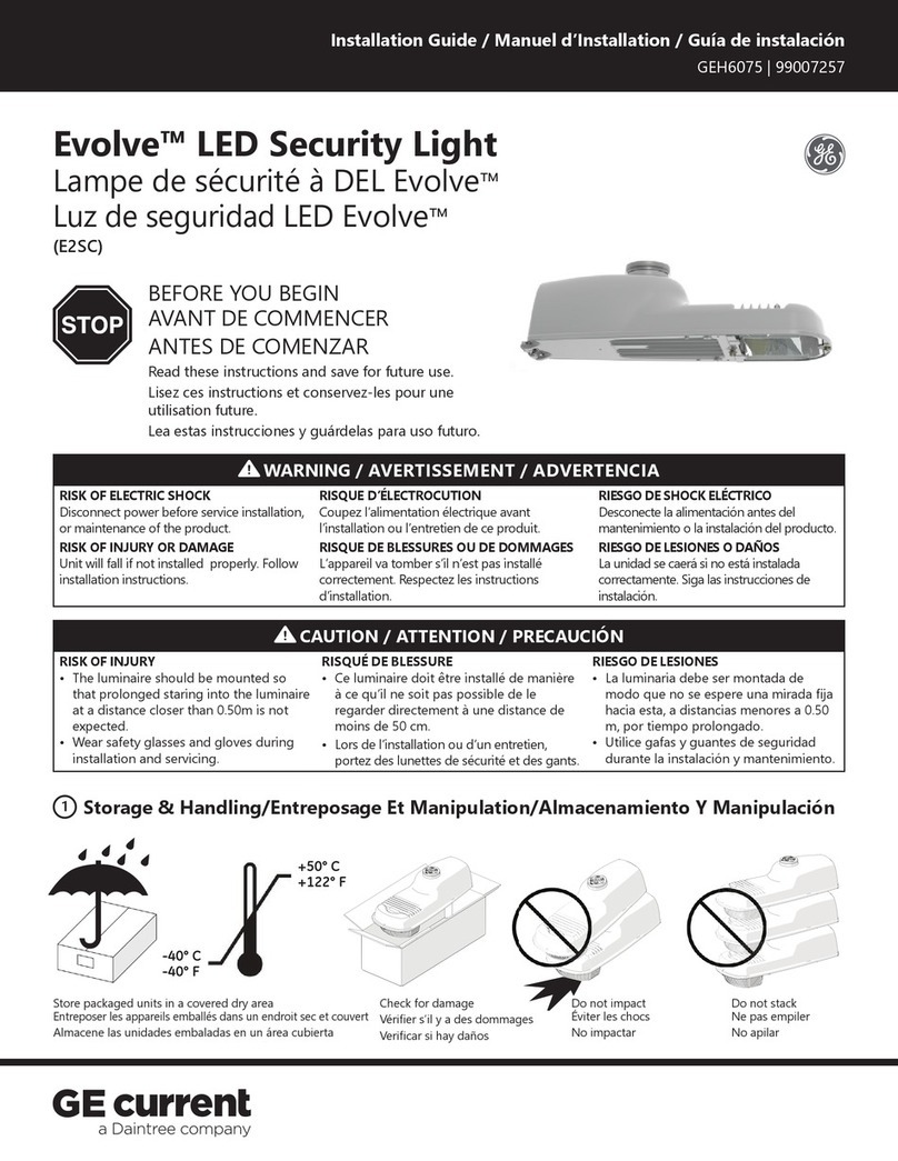 Daintree GE current Evolve E2SC Series installation guide