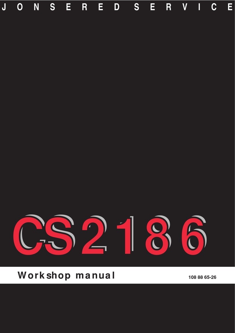 Jonsered CS 2186 Instruction manual
