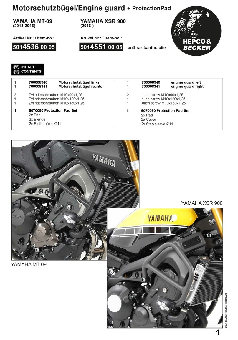 hepco & becker 5014536 00 05 quick start guide