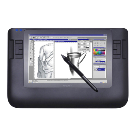 Wacom Cintiq 12 WX DTZ-1200W Installation guide & hardware manual