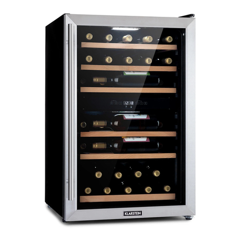 Klarstein Vinamour 37 Duo User manual