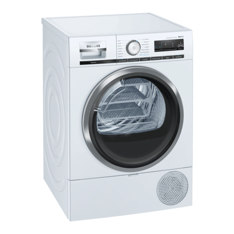 Siemens WM16XMH9GB User manual