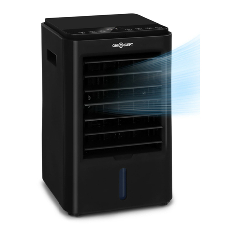 oneConcept Air Cube User manual