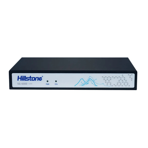 Hillstone A200 Series Operating and maintenance manual