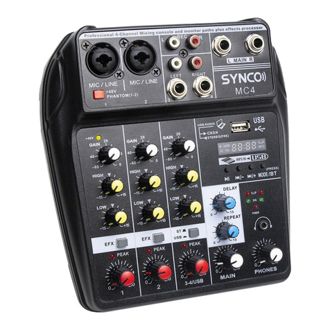 Synco MC4 user manual Synco MC4 user manual