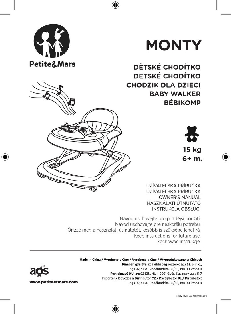 AGS Petite&Mars MONTY owner's manual