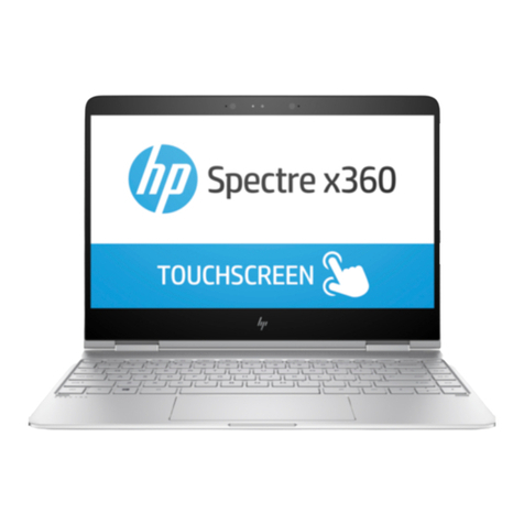 HP Spectre x360 Convertible 13-w000 Manual