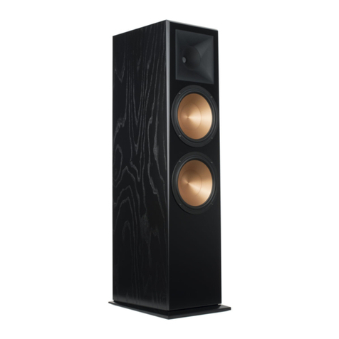 Klipsch RF-7 III owner's manual