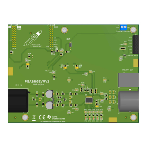 Texas Instruments PGA2505EVMV2 User manual