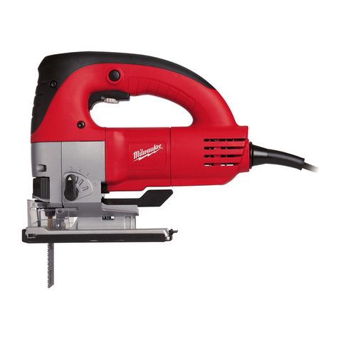 Milwaukee JSPE 135 TX User manual