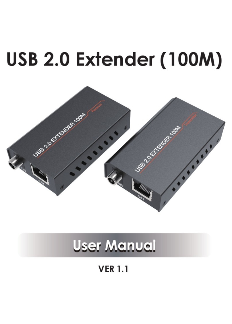 AVDIS GeMNeXT USB-EXT-100M user manual