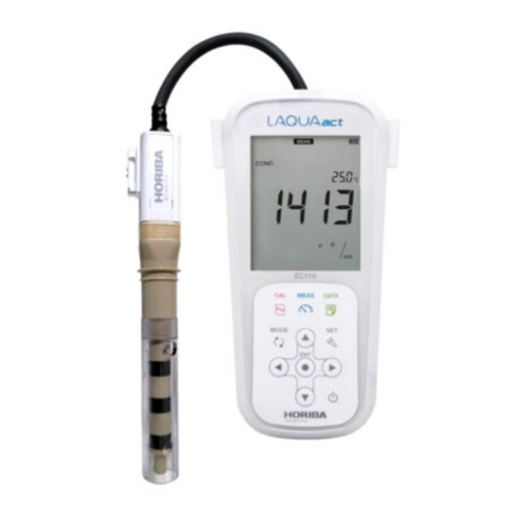 Horiba Scientific LAQUAact ES-71 instruction manual