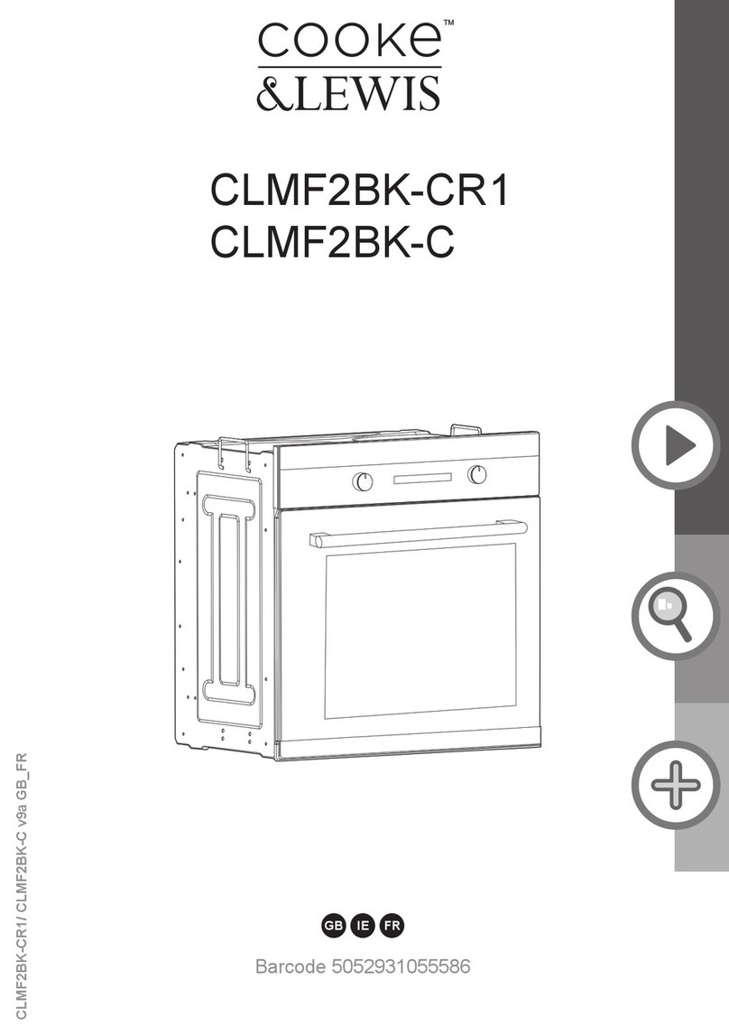Cooke & Lewis CLMF2BK-CR1 User manual Cooke & Lewis CLMF2BK-CR1 User manual