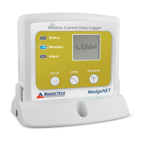 MadgeTech RFCurrent2000A Specification sheet