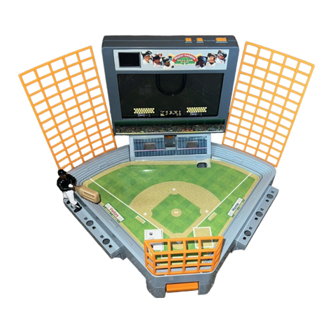 Tiger Electronics Major League HOME RUN BLAST User manual Tiger Electronics Major League HOME RUN BLAST User manual