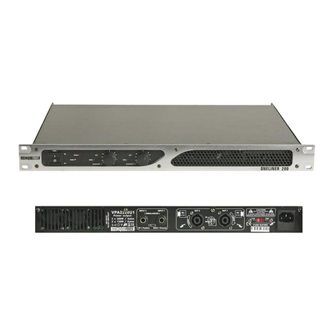 HQ Power ONELINER 200 User manual
