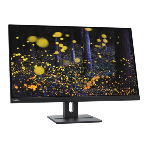 Lenovo ThinkVision E27q-20 User manual Lenovo ThinkVision E27q-20 User manual