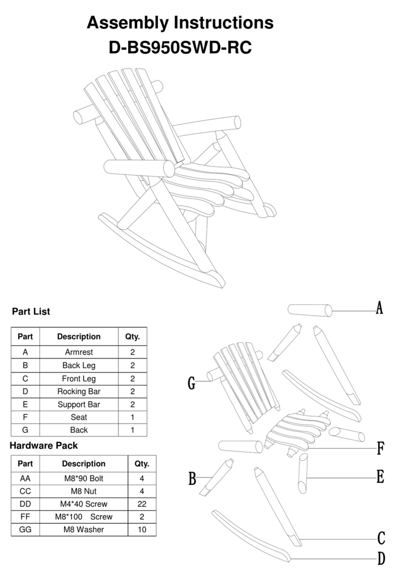 Sunjoy D-BS950SWD-RC User manual