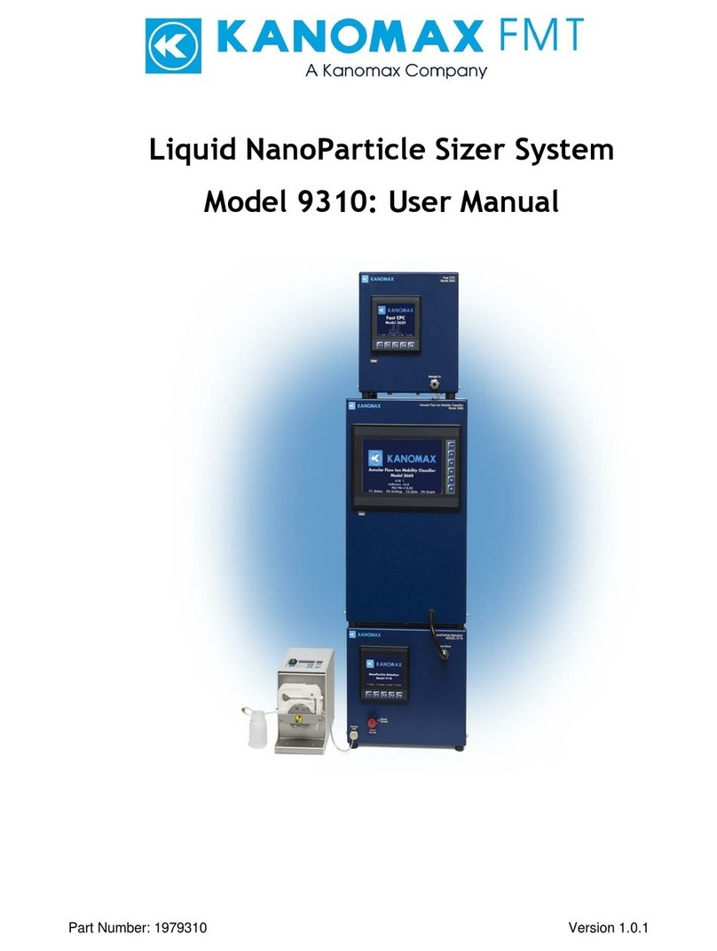 Kanomax FMT 9310 user manual