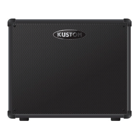 Kustom PA110-S owner's manual