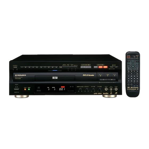 Pioneer DVL-K88 User manual